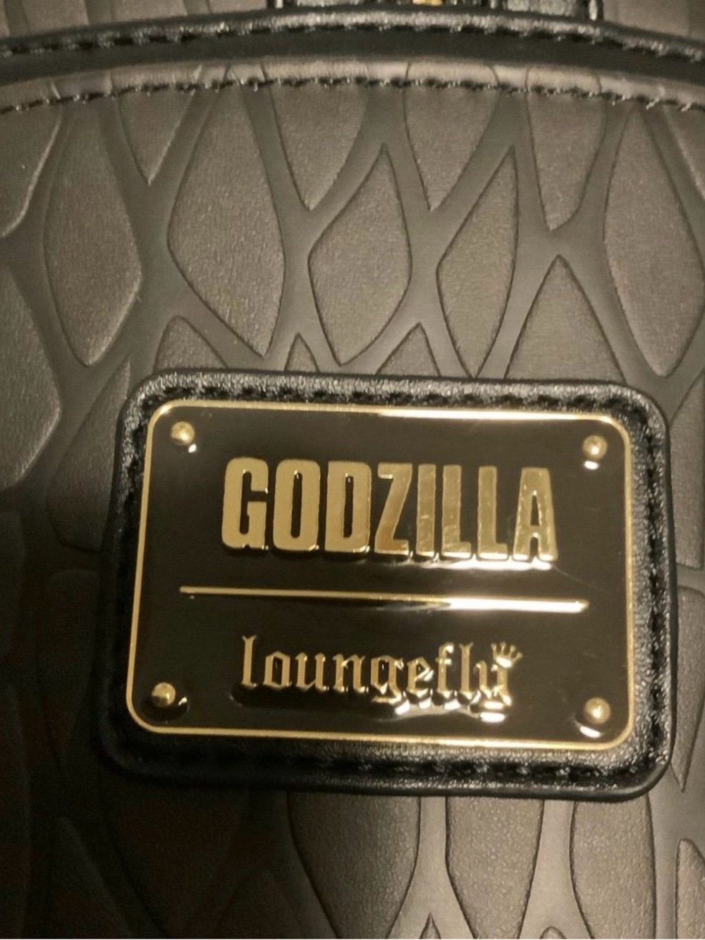 Loungefly Godzilla Cosplay Mini Backpack NWT - Picture 6 of 9
